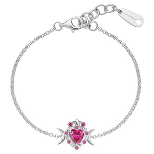 XTASTE USELESSOBJECTS星月爱心锆石手链明星同款原创设计时尚款