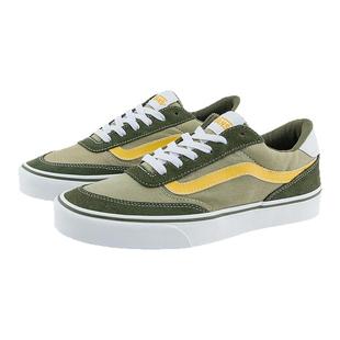 Vans范斯官方 Brooklyn LS军绿色复古男鞋板鞋