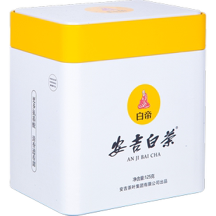 2025新茶安吉白茶特产明前正宗原产地高山茶自封袋装125g口粮春茶