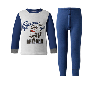 恒源祥儿童保暖内衣套装男童女童秋冬季加绒加厚衬衣衬裤无痕抗菌