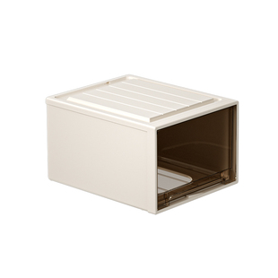 日本收纳箱抽屉式家用衣服透明收纳盒衣柜神器衣物储物柜子整理箱