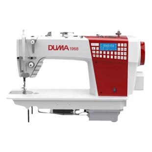 杜马1968X电脑平缝机三步进电机双刀全自动工业缝纫机电动家用