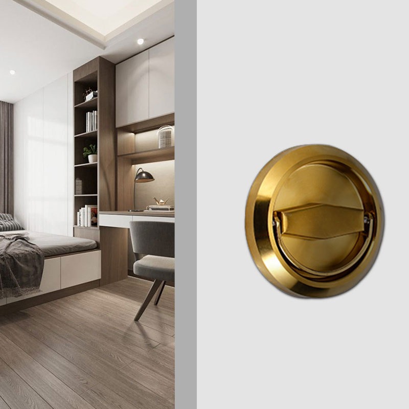 304不锈钢消防门过道门拉环拉手暗门拉手隐形把手消防箱隐形拉手