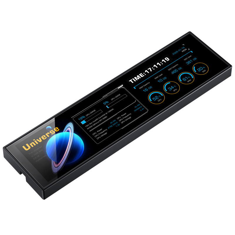 乔思伯DS916机箱副屏9.16英寸