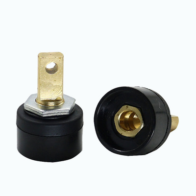 电焊机快速接头后板式青焊250上海通用电焊机欧式DKJ10-25插座