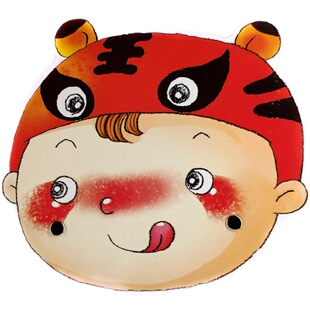 狼来了故事儿童表演头饰道具卡通动物演出帽子幼儿园小学舞台扮演