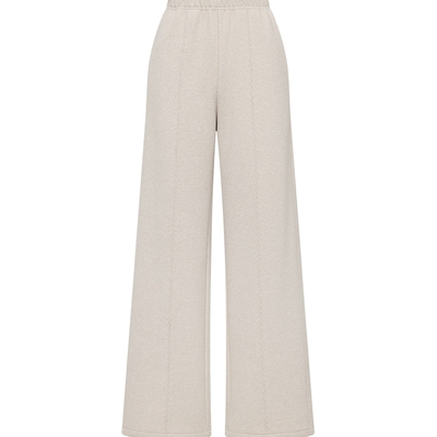 EP雅莹含桑蚕丝羊毛针织奶芙裤