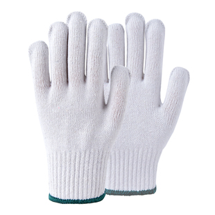 手套劳保耐磨线手套工作手套毛纺手套男工地手套干活修车棉线棉纱