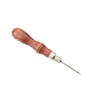 多功能菱锥手工皮革工具四合一菱锥锥刀 代替菱斩驹缝圆锥 扩孔锥