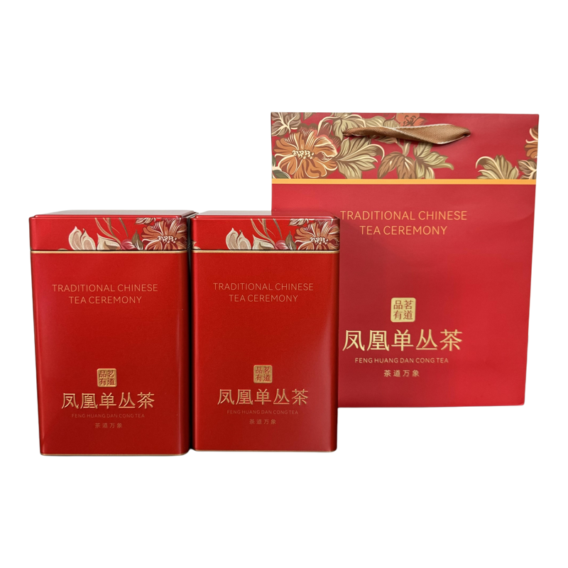 凤凰单丛茶大乌叶礼盒2024年500g