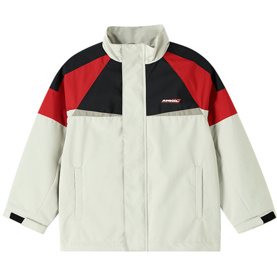 【商场同款】安奈儿童装男童夹克外套秋新款撞色保暖AB535101