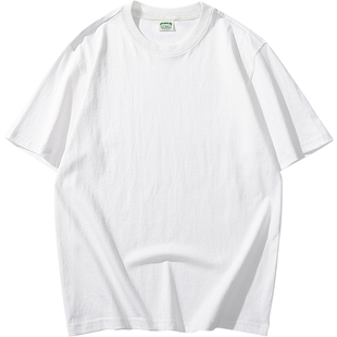 BPCALL 1.0纯棉白饭vintage日本重磅厚成衣染短袖T恤万象商场同款