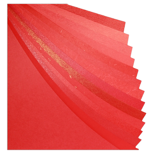 a4大红色折纸新年红包信封红包糖纸手工纸折扇纸金色扫金纸金丝纸婚礼婚庆洒金纸触感纸