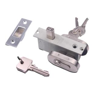 多玛dorma有框玻璃门锁地锁肯德基门锁铝合金门木门隐形门锁