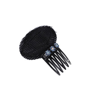 刘海隐形发夹顶夹前额碎发插梳高颅顶垫发片头顶蓬松头发神器发卡