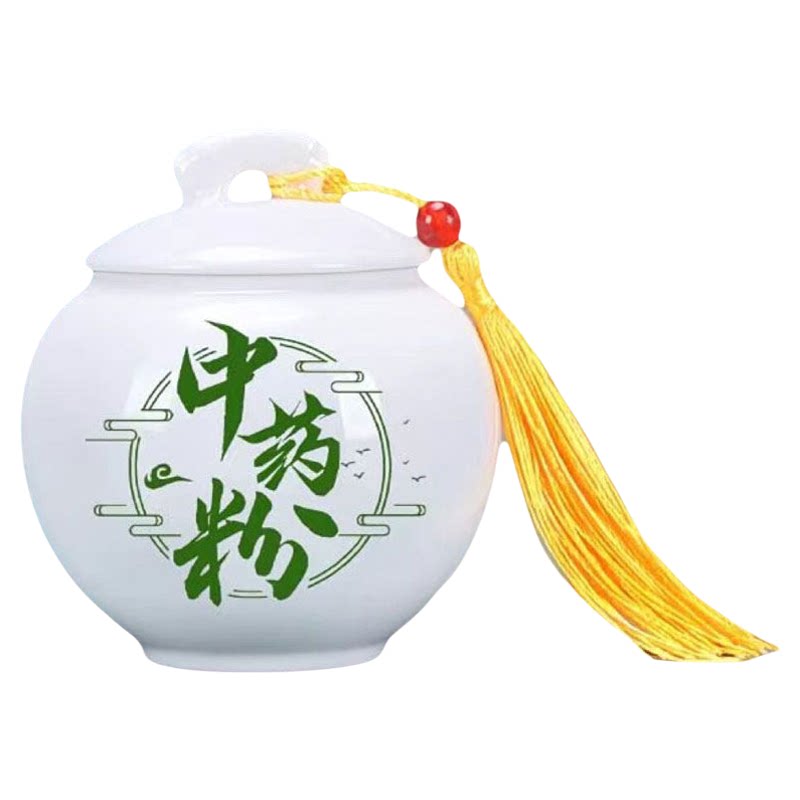 茶叶葫芦罐陶瓷密封瓶亚克力盖