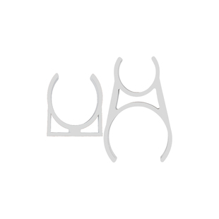 净水器配件3013-400G/3012/3213膜壳固定夹RO膜壳T33大小单夹配件