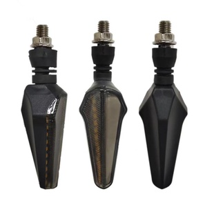 电动车摩托车九号小牛深远雅迪爱玛LED双色流水转向灯改装警示灯