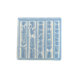 gaoy戈雅美甲硅胶模具网红同款立体浮雕蝴蝶结指甲饰品3D脱模工具