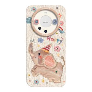 Happy小飞象适用华为mate60手机壳mate70pro+全包瞳眼硅胶壳mate60pro防摔mt70保护套男40个性女30pro卡通
