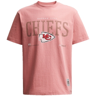 [NFL联名]SEASON HIGH2025年秋季宽松堪萨斯城酋长队短袖T恤男装