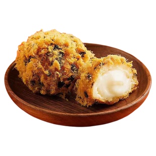 米蒂诺爆浆迷你原味肉松海苔小贝自助餐酒店餐饮用西式装饰类蛋糕