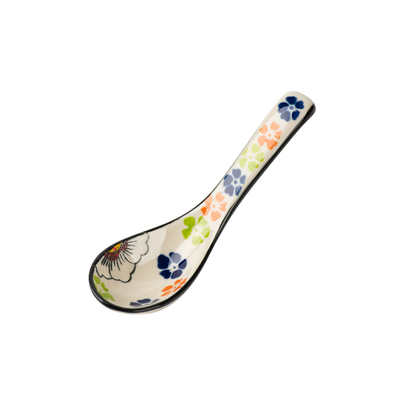 陶瓷小汤勺家用喝汤调羹吃饭勺