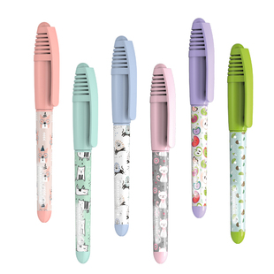 德国施耐德童趣进口钢笔三年级小学生墨囊卡通特细笔EF尖用专姿正