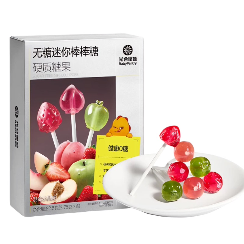 光合星球无糖迷你棒棒糖