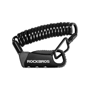 洛克兄弟密码锁自行车锁电动摩托车防盗锁便携行李箱锁公路车装备