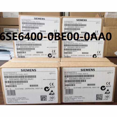议价6SE6400-0BE00-0AA0全新西门子430操作面板6SE64000BE000AA0