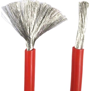 航模硅胶线特软耐高温万用表16表笔12电线10软线8高压导线笔14awg