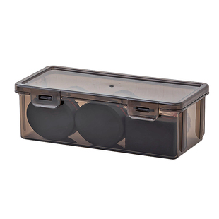 印章收纳盒大容量盖章公章盒子财务装印鉴章放置物盒办公室印章箱