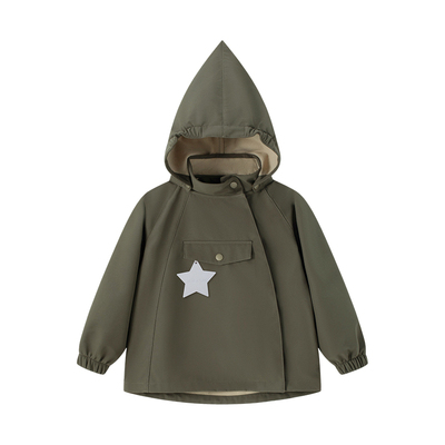 丹麦MINIATURE精灵帽软壳外套