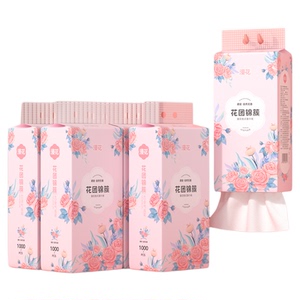 漫花400张抽纸大包纸餐巾纸