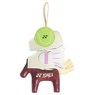 yonex尤尼克斯羽毛球挂件马年纪念款饰品创意礼物球拍球包钥匙扣