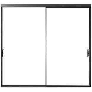 正金门窗极境铝合金极窄三联动推拉门吊轨门厨房客厅地轨移门定制