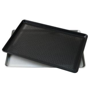 三能冲孔烤盘饼干起酥可颂烤盘铝合金阳极冷却盘不沾烤盘60x40cm