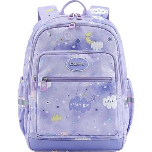 轻便卡拉羊小学生儿童书包男女孩一到三年级大容量减负双肩包背包