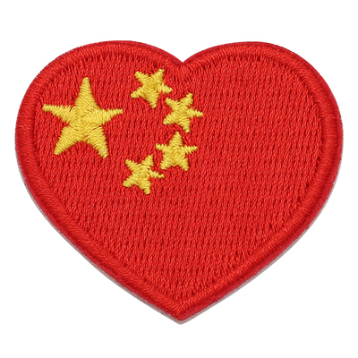 中国刺绣贴衣服补丁贴破洞修补T恤羽绒服装饰贴徽章自粘布贴毛衣