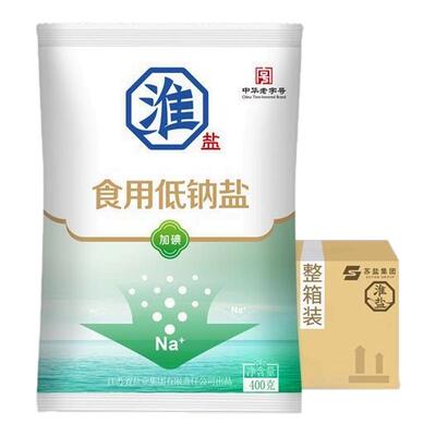 淮盐低钠盐以钾代钠减盐不减咸