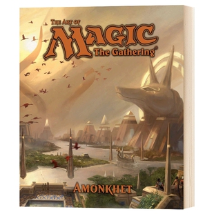 华研原版 万智牌 阿芒凯 英文原版 Art of Magic: The Gathering Amonkhet 艺术画册设定集4 英文版 进口英语书籍