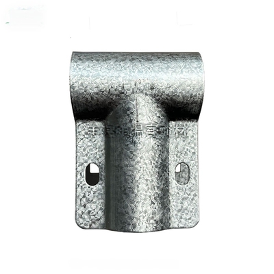 高镀锌防锈温室大棚配件加厚T型鸭嘴卡斜嘴卡固定连接丁字卡三通