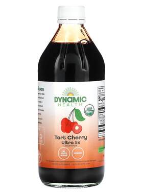 Dynamic Health有机酸樱桃全浓缩果汁每日一次含花青素健康美味
