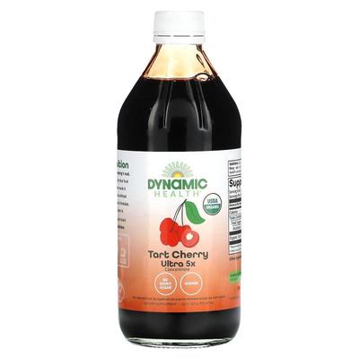 Dynamic Health有机酸樱桃全浓缩果汁每日一次含花青素健康美味