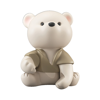 元气熊红酒架摆件轻奢时尚装饰品