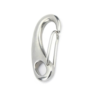 金超304不锈钢蛋形弹簧扣龙虾钩蛋型卸扣 钢丝绳快挂卸扣M30-M100