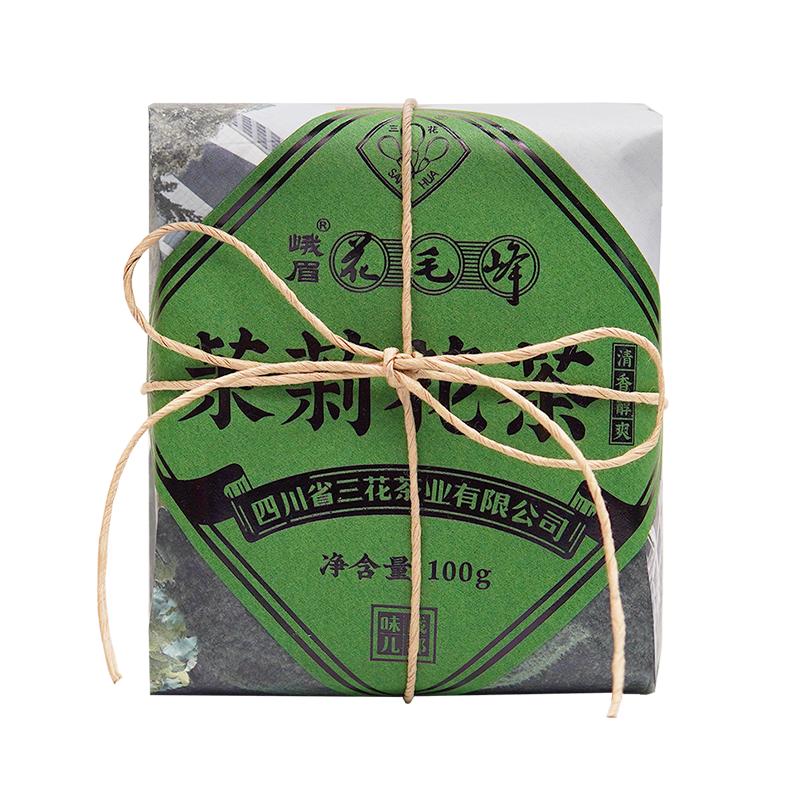 清香型峨眉花毛峰茉莉花茶三花