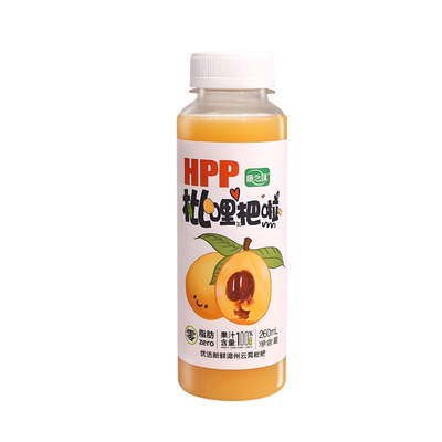 康之味HPP枇杷杨梅汁100%纯果汁