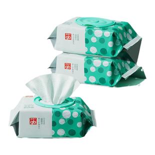 gb好孩子温泉水湿巾纸新生婴儿手口屁专用加大加厚家庭包装80*3包